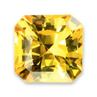 1.24 Ct. Orangish Yellow Sapphire from Ceylon (Sri Lanka) Video