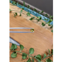 1.24 Ct. Orangish Yellow Sapphire from Ceylon (Sri Lanka) Life Style