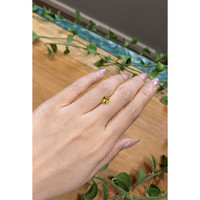 1.24 Ct. Orangish Yellow Sapphire from Ceylon (Sri Lanka) Life Style