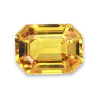 1.18 Ct. Orangish Yellow Sapphire from Ceylon (Sri Lanka) Video