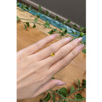 1.18 Ct. Orangish Yellow Sapphire from Ceylon (Sri Lanka) Life Style