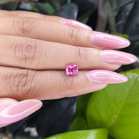 1.24 Ct. Purplish Pink Sapphire from Tanzania Life Style