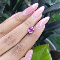1.49 Ct. Purple Sapphire from Tanzania Life Style