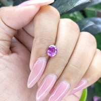 1.49 Ct. Purple Sapphire from Tanzania Life Style