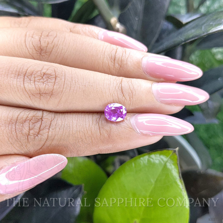 1.49 Ct. Purple Sapphire from Tanzania