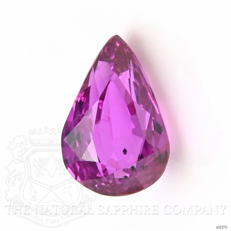 1.01 Ct. Pinkish Purple Sapphire from Tanzania