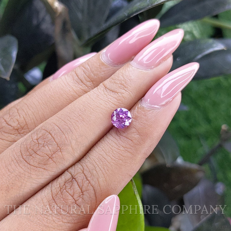 1.38 Ct. Pinkish Purple Sapphire from Tanzania