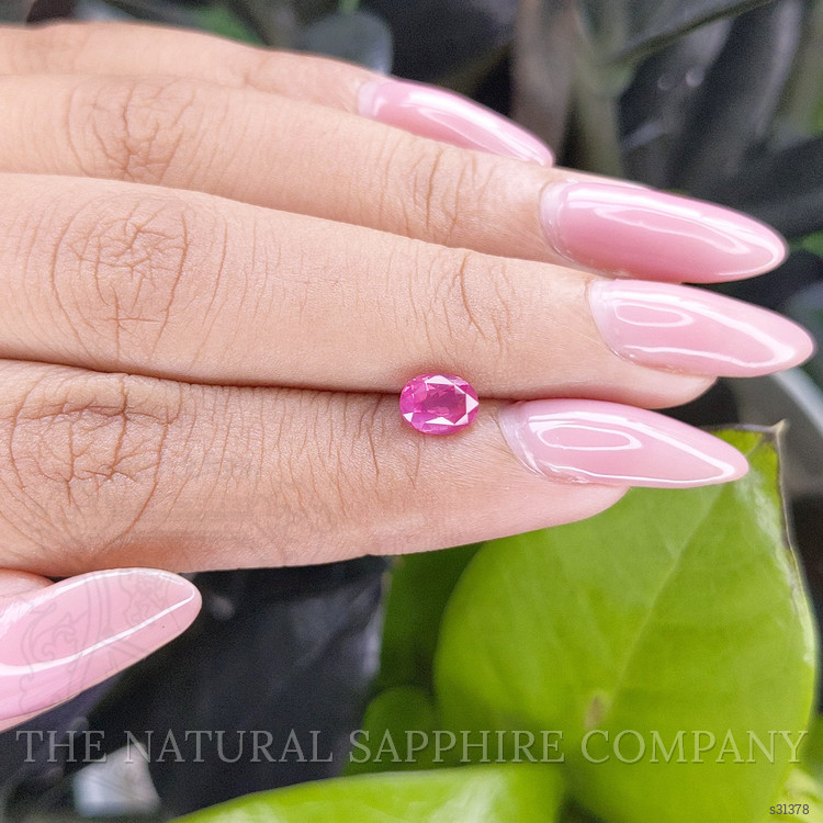 1.02 Ct. Pink Sapphire from Tanzania