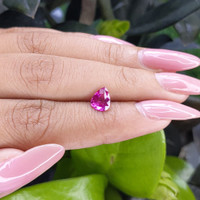 1.08 Ct. Pink Sapphire from Madagascar Life Style