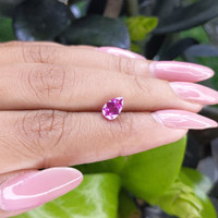 1.44 Ct. Purplish Pink Sapphire from Tanzania Life Style