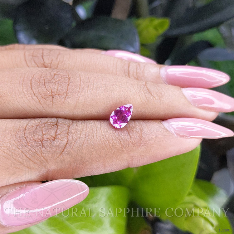 1.44 Ct. Purplish Pink Sapphire from Tanzania