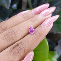 1.21 Ct. Pinkish Purple Sapphire from Tanzania Life Style
