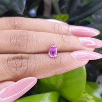 1.21 Ct. Pinkish Purple Sapphire from Tanzania Life Style