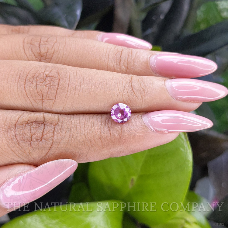 1.08 Ct. Pinkish Purple Sapphire from Madagascar