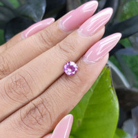 1.08 Ct. Pinkish Purple Sapphire from Madagascar Life Style