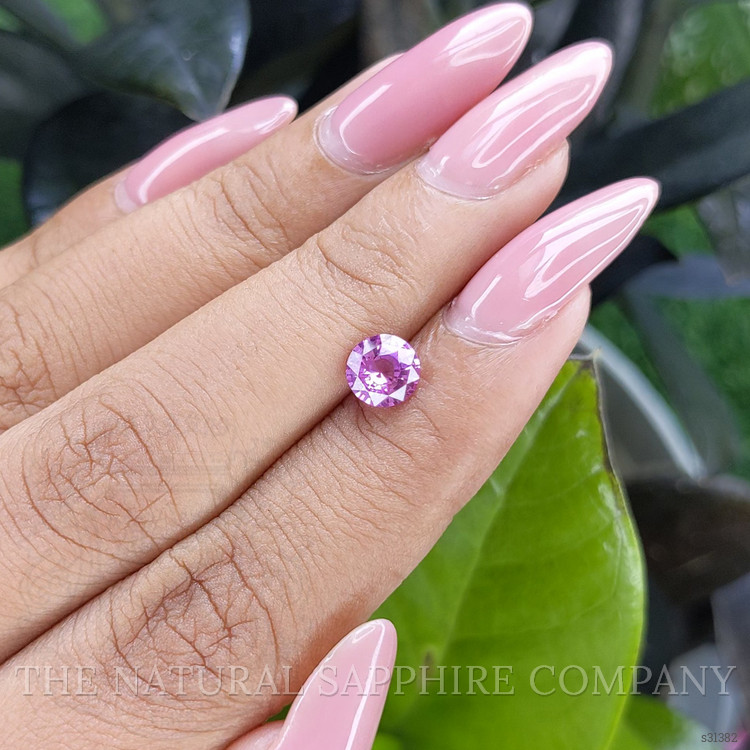 1.08 Ct. Pinkish Purple Sapphire from Madagascar