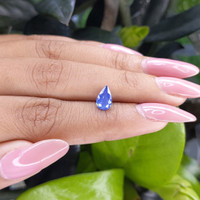 1.14 Ct. Blue Sapphire from Tanzania Life Style