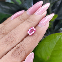 2.60 Ct. Pink Sapphire from Madagascar Life Style