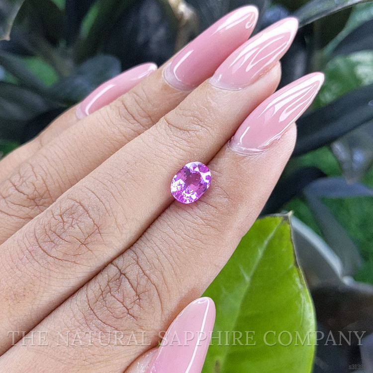 1.60 Ct. Purple Sapphire from Tanzania