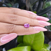 1.60 Ct. Purple Sapphire from Tanzania Life Style