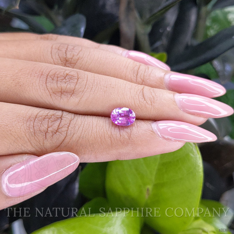 1.60 Ct. Purple Sapphire from Tanzania