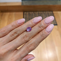 3.04 Ct. Pink Star Sapphire from Burma (Myanmar) Life Style