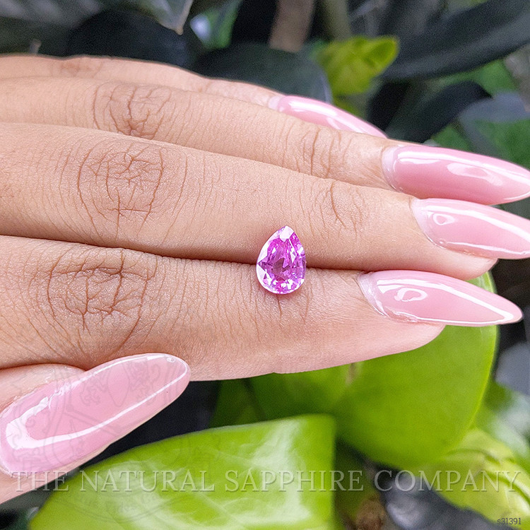 1.51 Ct. Pink Sapphire from Tanzania