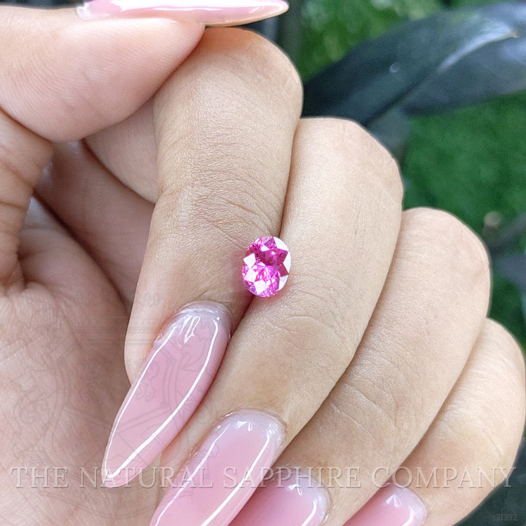 1.24 Ct. Pink Sapphire from Tanzania