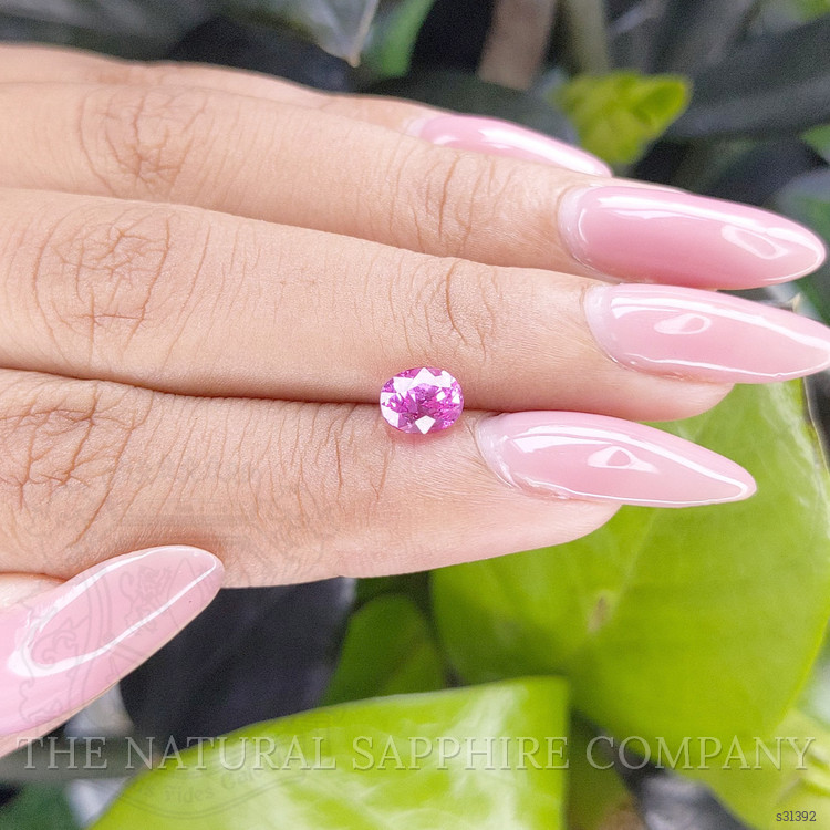 1.24 Ct. Pink Sapphire from Tanzania