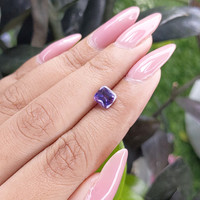 1.38 Ct. Bluish Purple Sapphire from Tanzania Life Style