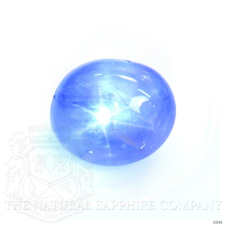 3.05 Ct. Blue Star Sapphire from Burma (Myanmar)