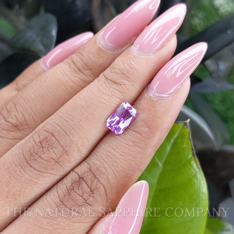 1.70 Ct. Purple Sapphire from Tanzania