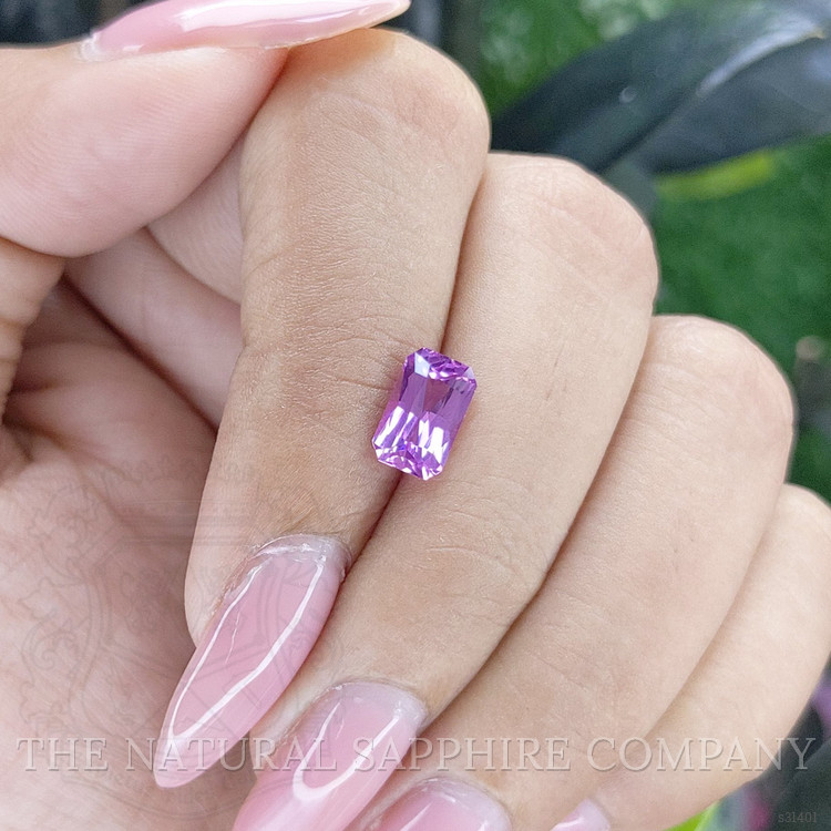 1.70 Ct. Purple Sapphire from Tanzania