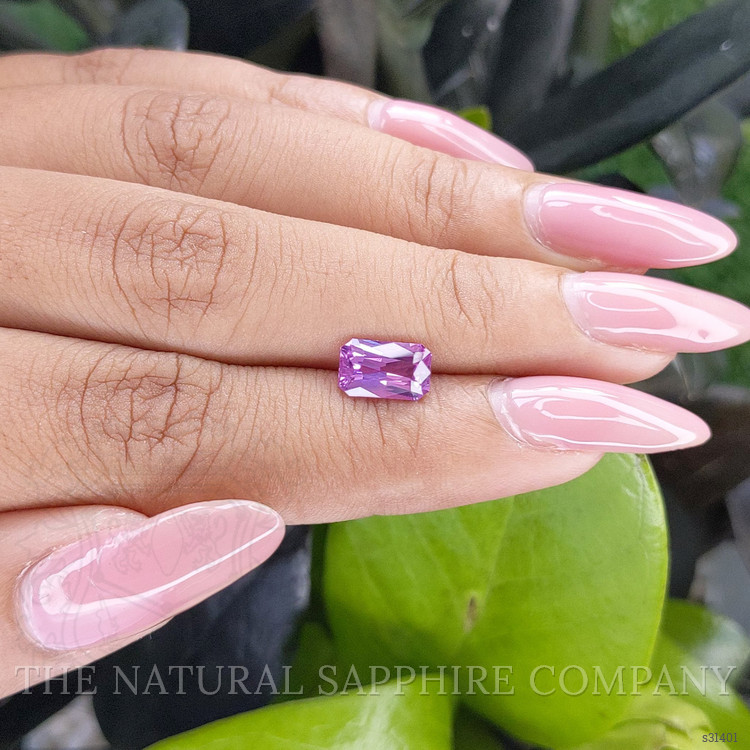 1.70 Ct. Purple Sapphire from Tanzania