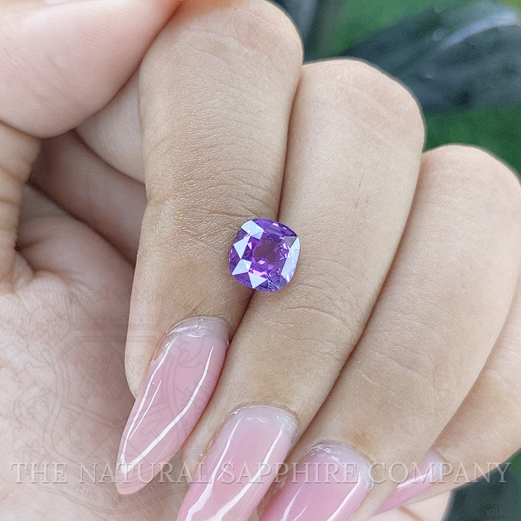 2.01 Ct. Purple Sapphire from Ceylon (Sri Lanka)