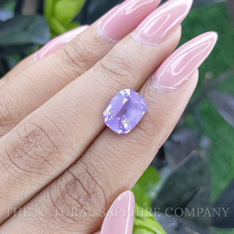 4.01 Ct. Purple Sapphire from Ceylon (Sri Lanka)