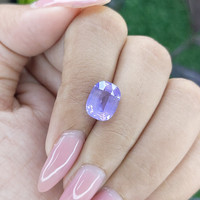 4.01 Ct. Purple Sapphire from Ceylon (Sri Lanka) Life Style
