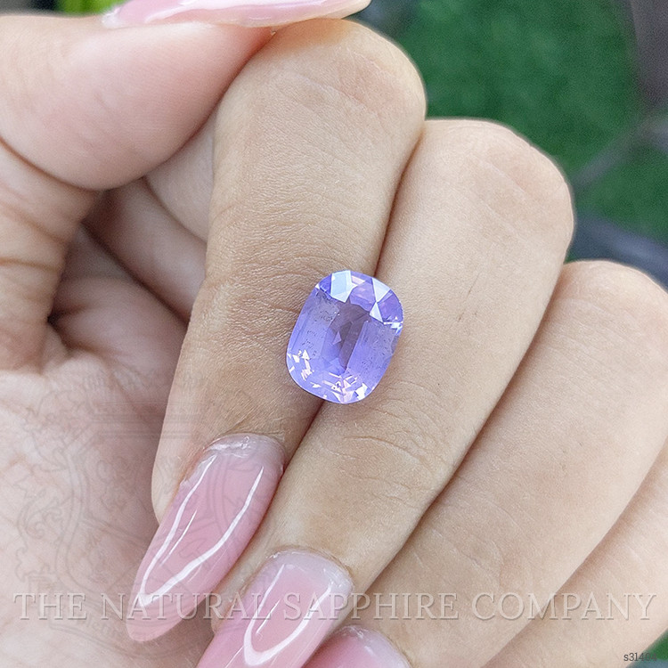 4.01 Ct. Purple Sapphire from Ceylon (Sri Lanka)