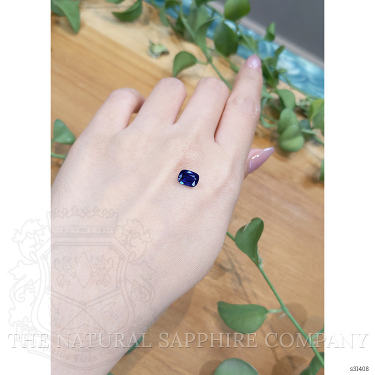 1.84 Ct. Blue Sapphire from Ceylon (Sri Lanka)