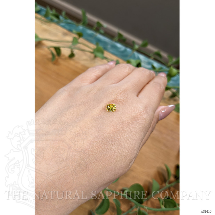 0.96 Ct. Yellow Sapphire from Ceylon (Sri Lanka)