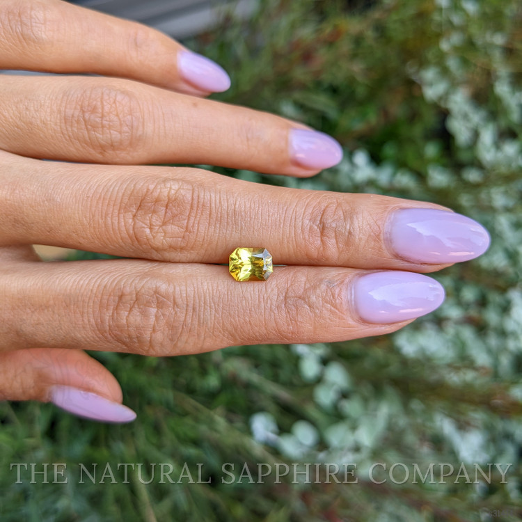 1.59 Ct. Yellow Sapphire from Ceylon (Sri Lanka)