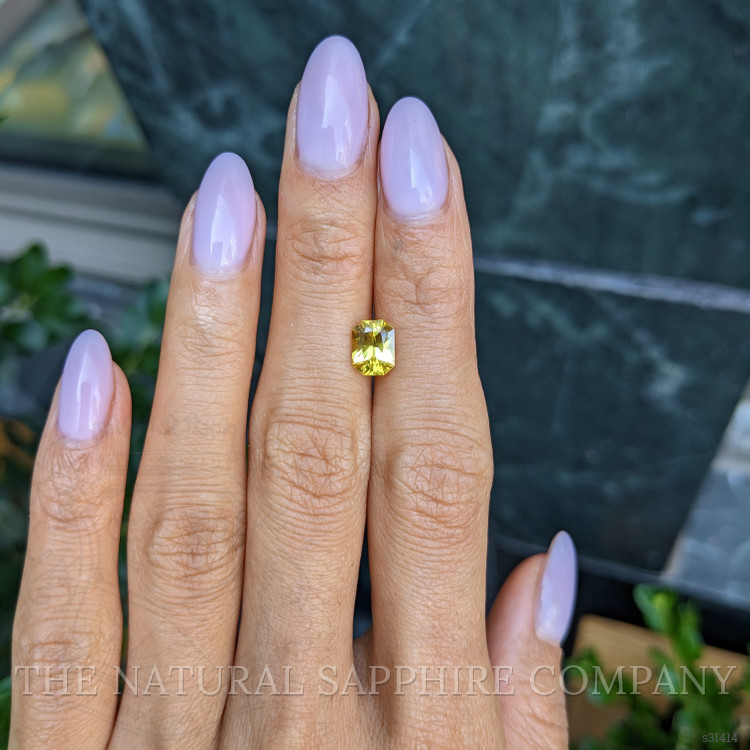1.59 Ct. Yellow Sapphire from Ceylon (Sri Lanka)