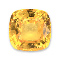1.74 Ct. Orangish Yellow Sapphire from Ceylon (Sri Lanka) Video