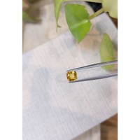 1.74 Ct. Orangish Yellow Sapphire from Ceylon (Sri Lanka) Life Style