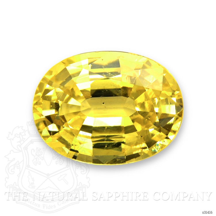1.57 Ct. Yellow Sapphire from Ceylon (Sri Lanka)