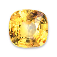 1.54 Ct. Orangish Yellow Sapphire from Ceylon (Sri Lanka) Video