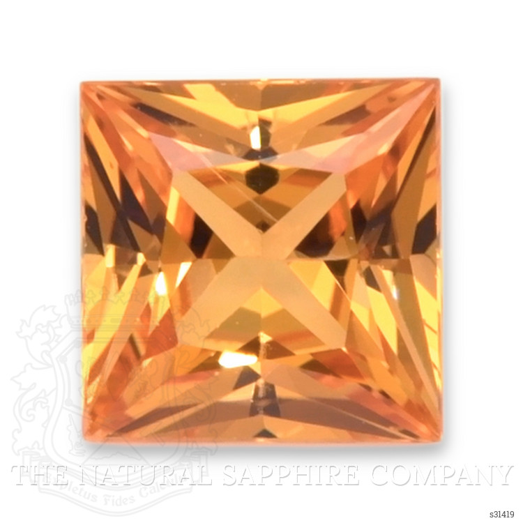 1.01 Ct. Reddish Orange Sapphire from Ceylon (Sri Lanka)