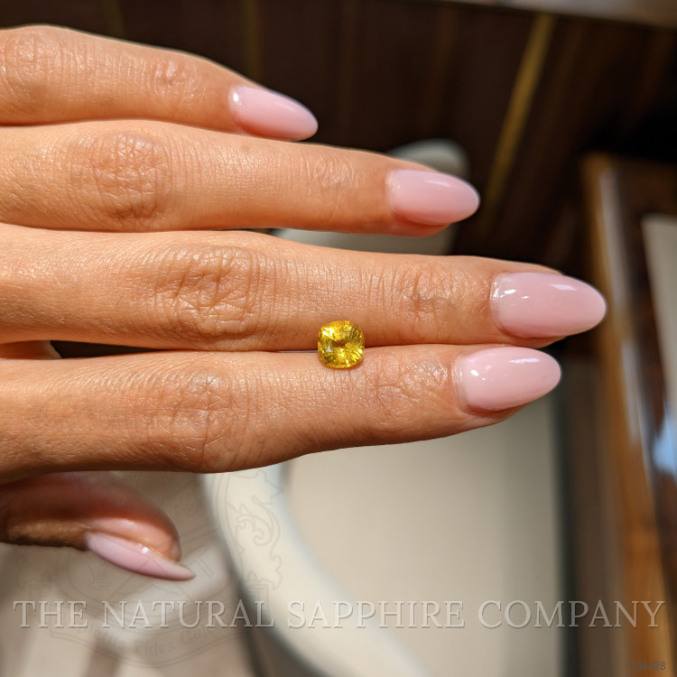 1.60 Ct. Yellow Sapphire from Ceylon (Sri Lanka)