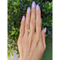 1.60 Ct. Yellow Sapphire from Ceylon (Sri Lanka) Life Style