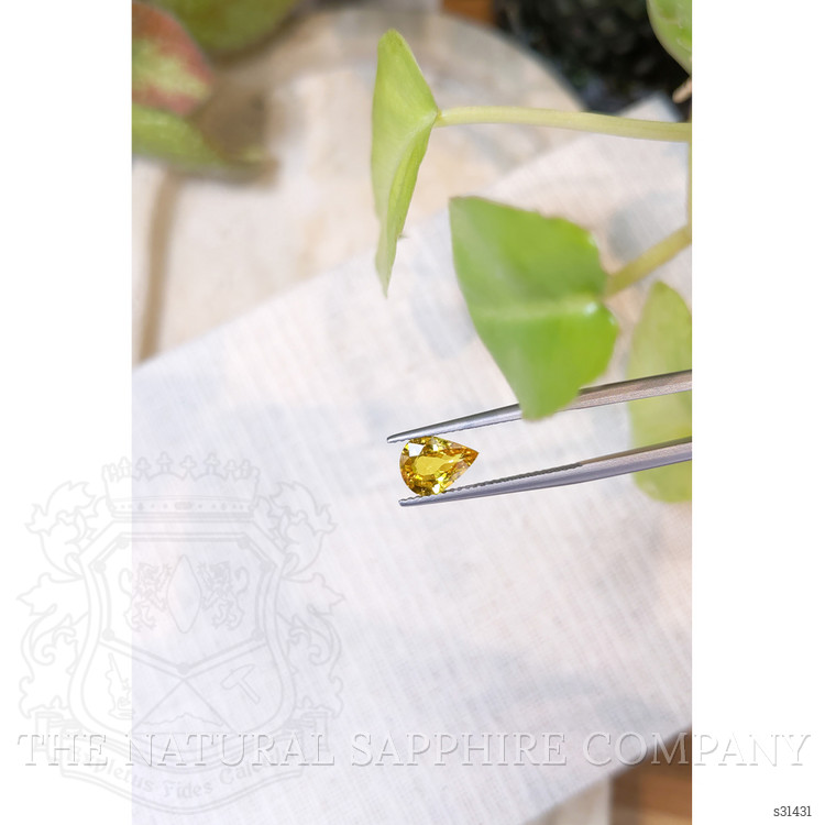 1.64 Ct. Yellow Sapphire from Ceylon (Sri Lanka)